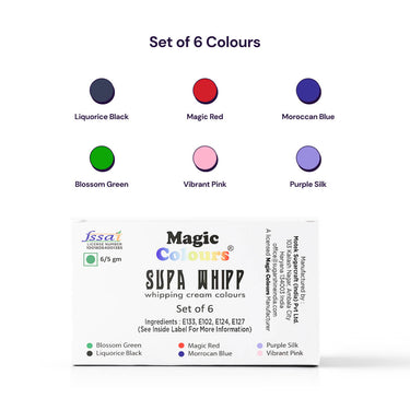 Supa Whipp - Set of 6 Colours